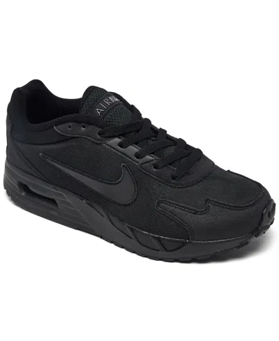 Nike Women's Air Max Solo Casual Sneakers From Finish Line In Black