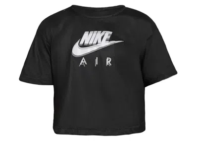 Pre-owned Nike Women's Air Mesh T-shirt In Black