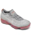 Nike Women's Air Vapormax 2023 Flyknit Next Nature Running Sneakers From Finish Line In Photon Dust