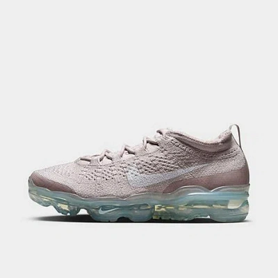 Nike Women's Air Vapormax 2023 Flyknit Running Shoes In Platinum Violet/phantom/metallic Silver/white