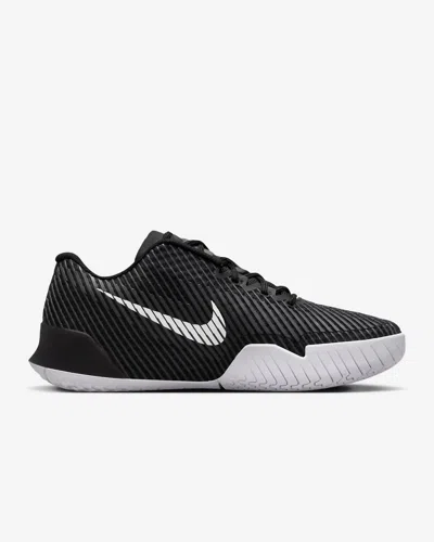 Nike Women's Air Zoom Vapor 11 Hard Court Tennis Shoes In Black/ White