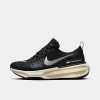Nike Women's Air Zoomx Invincible Run 3 Flyknit Running Shoes (extra Wide Width 2e) In Black/white/coconut Milk/bright Crimson