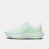 Nike Women's Invincible 3 Road Running Shoes In White/barely Green/green Glow/vapor Green