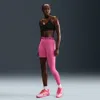 Nike Women's A'ja Wilson A'symmetric Mid-rise Single-leg Basketball Leggings In Pink