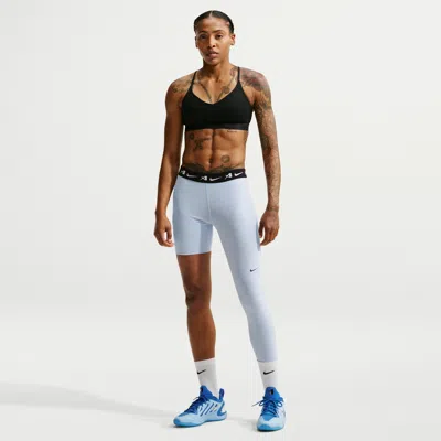 Nike Women's A'ja Wilson A'symmetric Reversible Single-leg Basketball Leggings In Animal Print