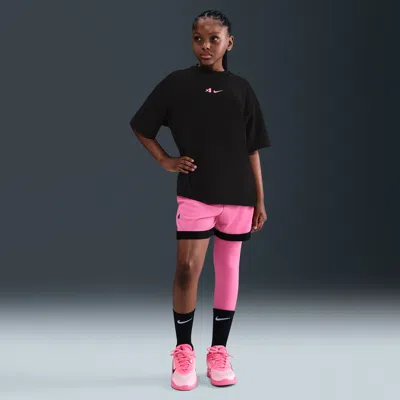 Nike Kids' Girls   Aja Single Leg Tights In Multi