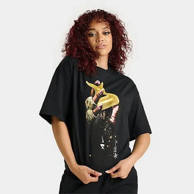Nike Women's A'ja Wilson Rings "so Win" Basketball T-shirt In Black