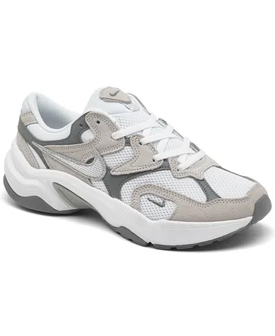 Nike Women's Al8 Casual Sneakers From Finish Line In White/silver/grey