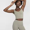 Nike Women's Alate Medium-support Padded Sports Bra Tank Top In Green