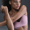 Nike Women's Alate Minimalist Light-support Padded Convertible Sports Bra In Purple