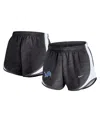 Nike Anthracite Detroit Lions Tempo Performance Shorts In Black