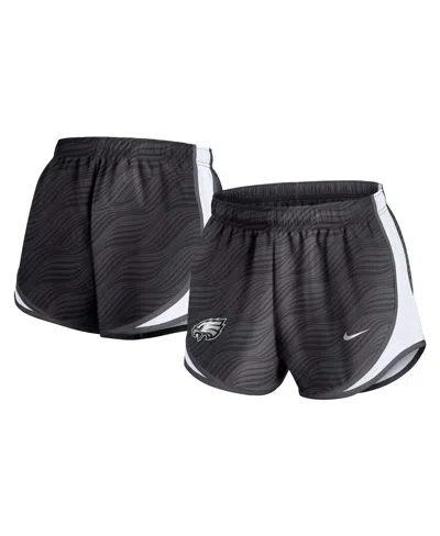 Nike Women's Anthracite Philadelphia Eagles Tempo Performance Shorts