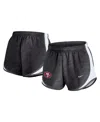 Nike Women's Anthracite Buffalo Bills Tempo Performance Shorts In Gray