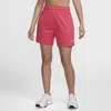 Nike Women's Attack Dri-fit Fitness Mid-rise 5" Unlined Shorts In Pink