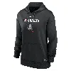 Nike Black Baltimore Orioles Authentic Collection City Connect Performance Pullover Hoodie In Black