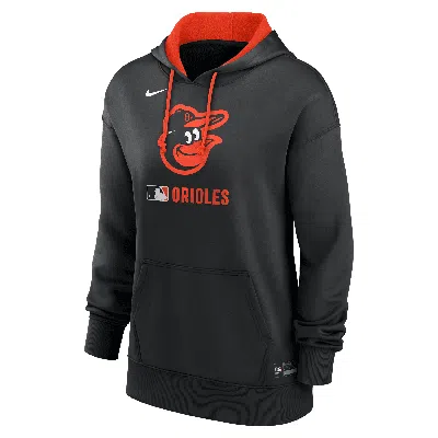 Nike Women's Black Baltimore Orioles Authentic Collection Performance Pullover Hoodie