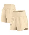 Nike Women's Beige Iowa Hawkeyes Performance One High-rise Shorts In Beige
