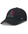 Nike Women's Black Arizona Diamondbacks Club Adjustable Hat In Black