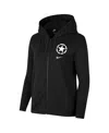 Nike Women's Black Army Black Knights 2024 Rivalry Collection Tri-blend Full-zip Hoodie In Black