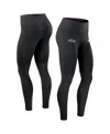 Nike Women's Black Baltimore Ravens Primetime Epic Fast Performance Leggings In Black