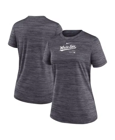 Nike Women's Black Chicago White Sox Authentic Collection Velocity Performance T-shirt