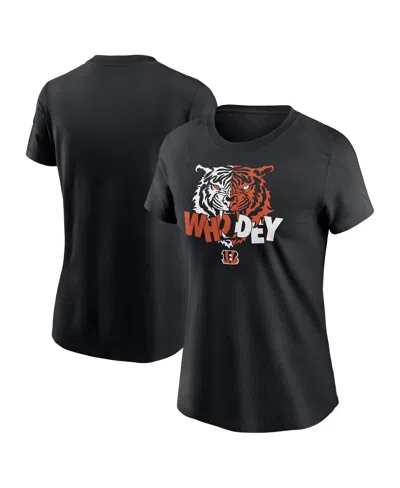 Nike Women's Black Cincinnati Bengals Hometown Local Pack T-shirt