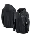 Nike Women's Black Cincinnati Bengals Phoenix Rewind Full-zip Hoodie In Black