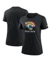 Nike Women's Black Jacksonville Jaguars 2024 Nfl Crucial Catch Tri-blend T-shirt In Black