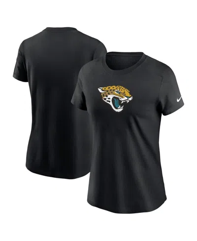 Nike Women's Black Jacksonville Jaguars Primary Logo T-shirt