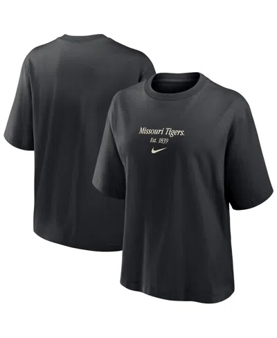 Nike Women's Black Missouri Tigers Boxy T-shirt