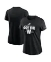 Nike Women's Black Philadelphia Eagles Super Bowl Lix Champions Parade T-shirt In Black