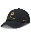 Nike Women's Black Pittsburgh Pirates Club Adjustable Hat In Black