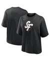 Nike Women's Black San Francisco Giants 2025 City Connect Logo Boxy T-shirt