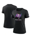 Nike Black Tampa Bay Buccaneers 2024 Nfl Crucial Catch Tri-blend T-shirt In Black