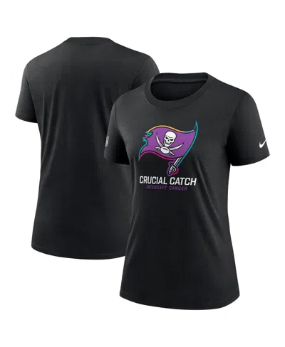 Nike Black Tampa Bay Buccaneers 2024 Nfl Crucial Catch Tri-blend T-shirt