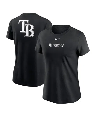 Nike Women's Black Tampa Bay Rays Over Shoulder T-shirt