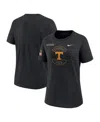 Nike Women's Black Tennessee Volunteers 2025 Military Appreciation Dri-fit T-shirt In Black