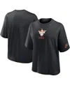 Nike Texas Longhorns Legacy Established Boxy  Women's College T-shirt In Black