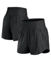 Nike Women's Black Texas Longhorns Performance One High-rise Shorts