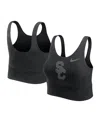 Nike Women's Black Kansas City Chiefs Performance Longline Sports Bra