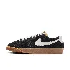 Nike Women's Blazer Low '77 Vintage Suede Casual Sneakers From Finish Line In Black