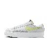 Nike Blazer Low Platform Sneaker In White