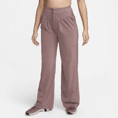Nike Women's Bliss Dri-fit Trousers In Purple