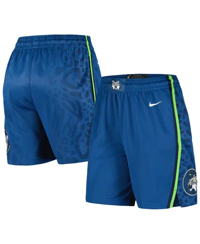 Nike Women's Blue Minnesota Lynx On-court Victory Performance Shorts