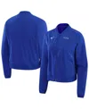 Nike Women's Blue Team Usa Bliss Performance Full-zip Bomber Jacket