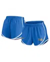 Nike Blue Ucla Bruins Team Tempo Performance Shorts In Blue,white