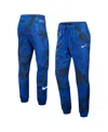 Nike Blue Usmnt Essential Tie-dye Joggers In Blue