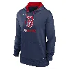 Nike Women's Boston Red Sox Authentic Collection  Therma Mlb Pullover Hoodie In Blue