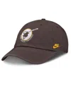 Nike Women's Brown San Diego Padres Club Adjustable Hat In Brown