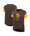 Nike Brown San Diego Padres Flowy T-shirt In Brown